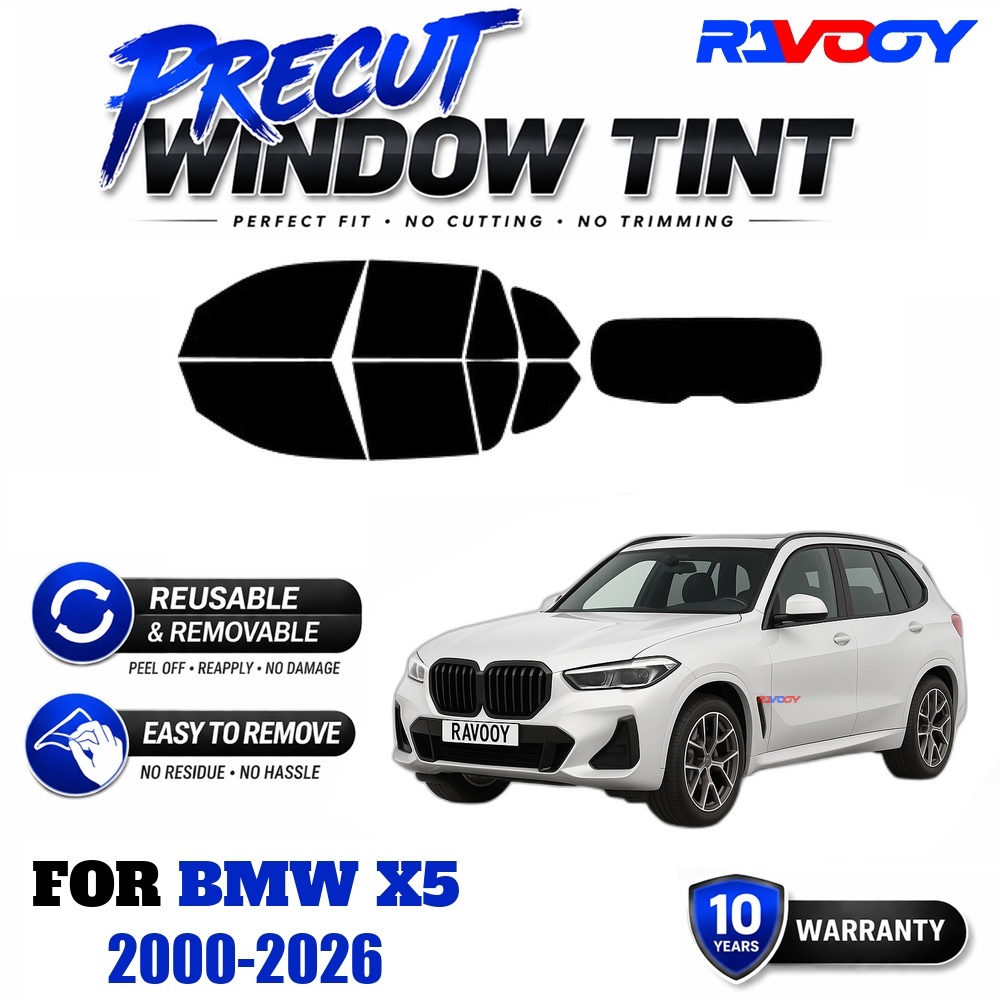 Air Bubble Remover - RAVOOY Precut Window Tint, Reusable Removable