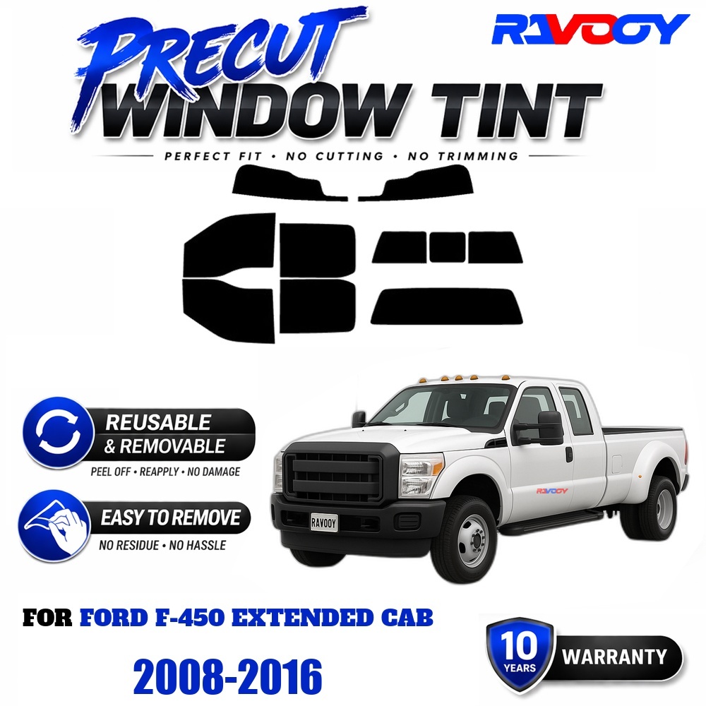 Air Bubble Remover - RAVOOY Precut Window Tint, Reusable Removable