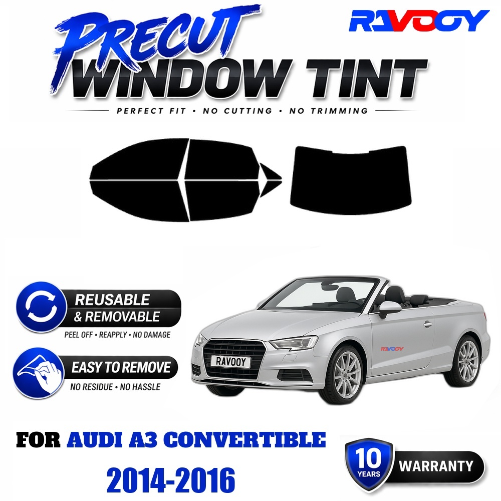 RAVOOY Precut Window Tint, Reu - Air Bubble Remover ulasan dan harga
