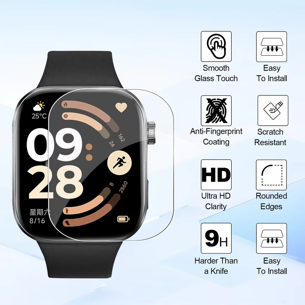 1-5Pcs Soft Film for Xiaomi Re - Smartwatch Screen Film ulasan dan harga