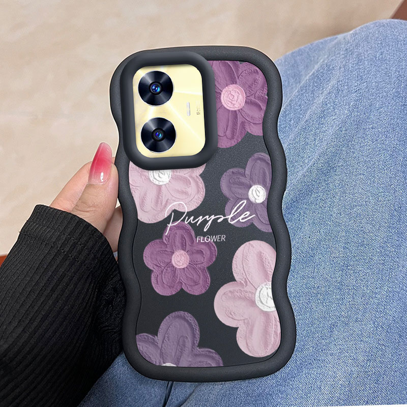 Realme C55 Pink and purple flo - Realme Note 50 ulasan dan harga