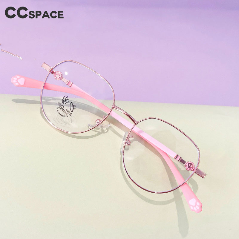 56564 New Fashion Metal Round  - Anti Blue Light Film ulasan dan harga