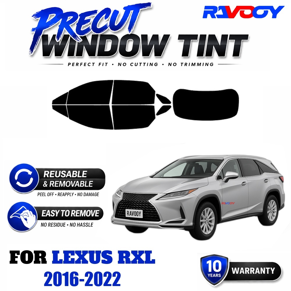 RAVOOY Precut Window Tint, Reu - Air Bubble Remover ulasan dan harga