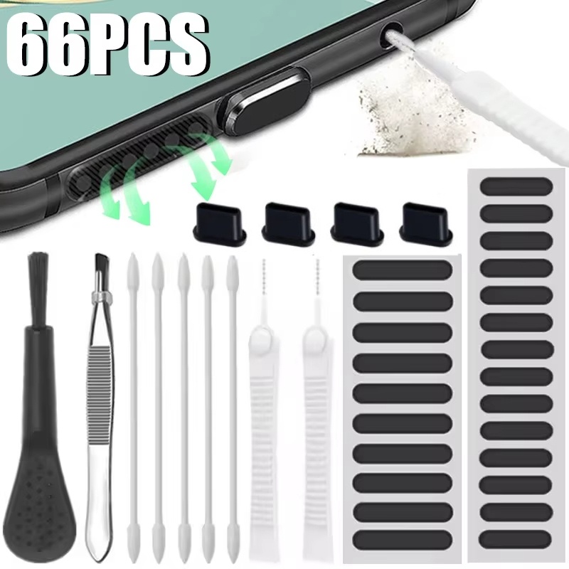 Phone Cleaning Set Speaker Dus - Dust Removal Sticker ulasan dan harga