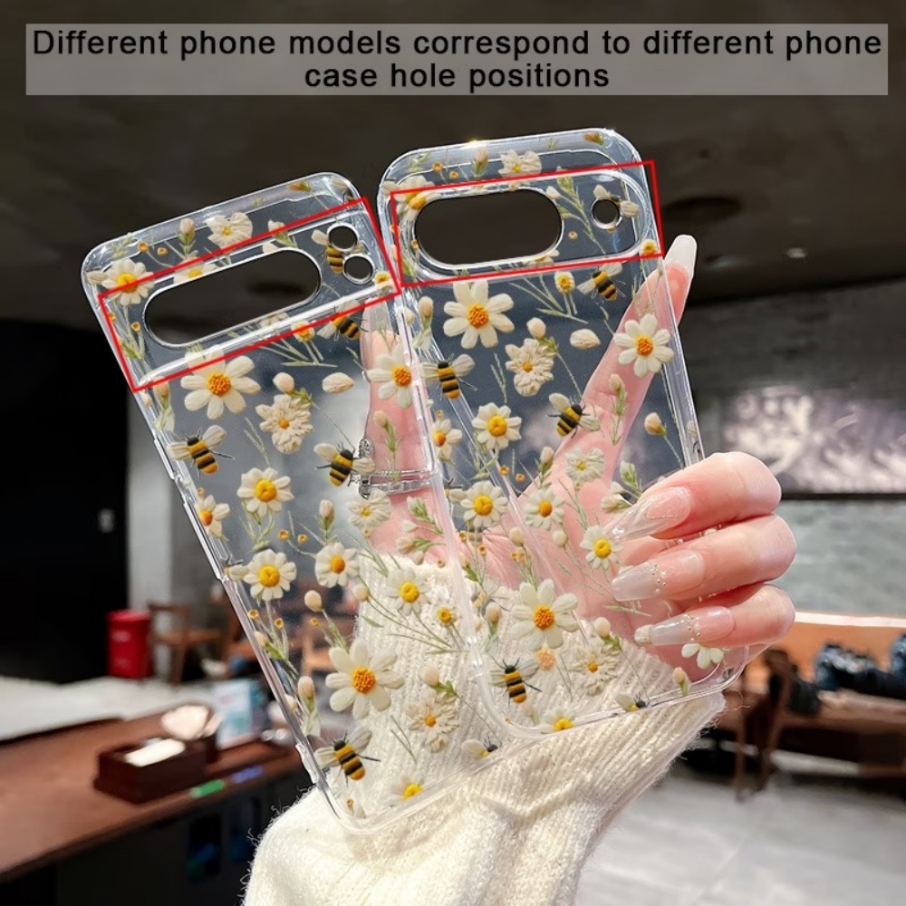Cute Honeybee Flower Pattern S - Google Pixel 8A ulasan dan harga